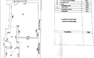 Apartament 2 camere Pipera Loc de parcare inclus in pret - Schiță 10