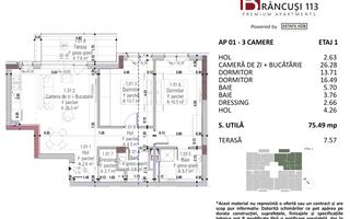 Apartamente premium cu 3 camere pe strada Constantin Brancusi - Poză 5