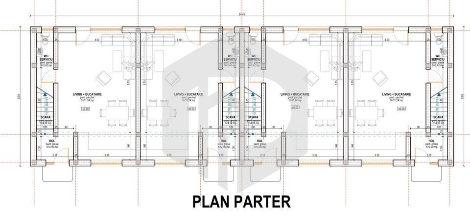 Casa | Arhitectilor | 3 Camere 76mpu | Intabulat | Gradina - Poză 4