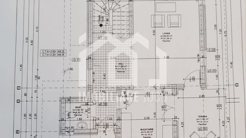Casa Individuala 4 camere, 108mp, Teren 500mp, Piscina,  Penny-Apahida - Poză 2