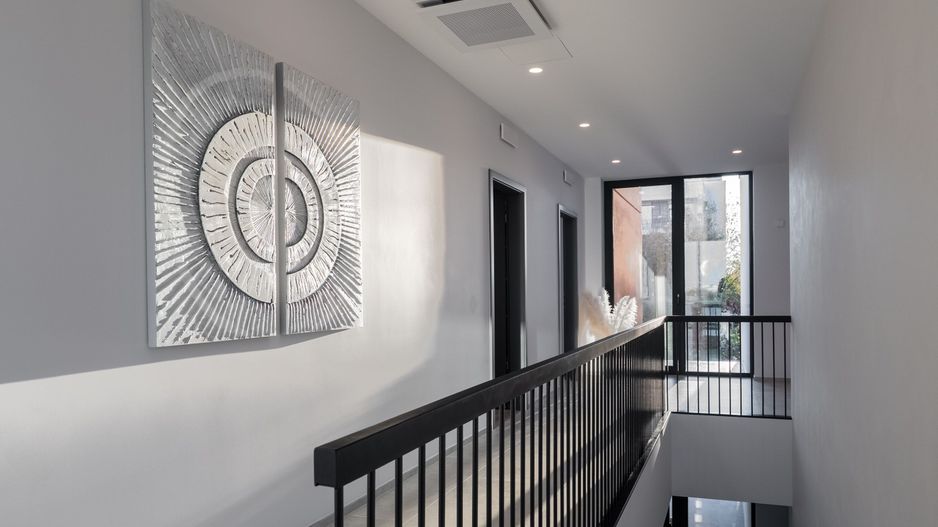 Smart-Home nZEB spectaculoasa Bucuresti Sector 1 cu deschidere lac -teren 2000mp - Poză 46