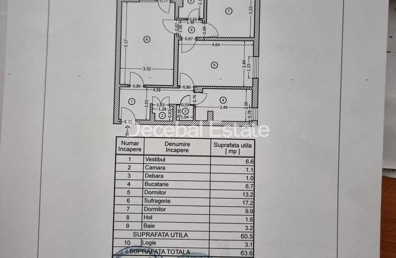 3 camere Câmpia Libertății langa parc IOR anul 1978 - Poză 2
