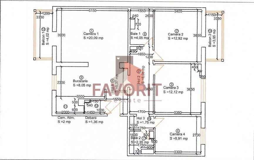 Apartament decomandat 4 camere | Shopping City - Poză 11