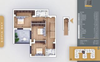 Apartament Duplex 5 Camere 700m Metrou Nicolae Teclu - Poză 3