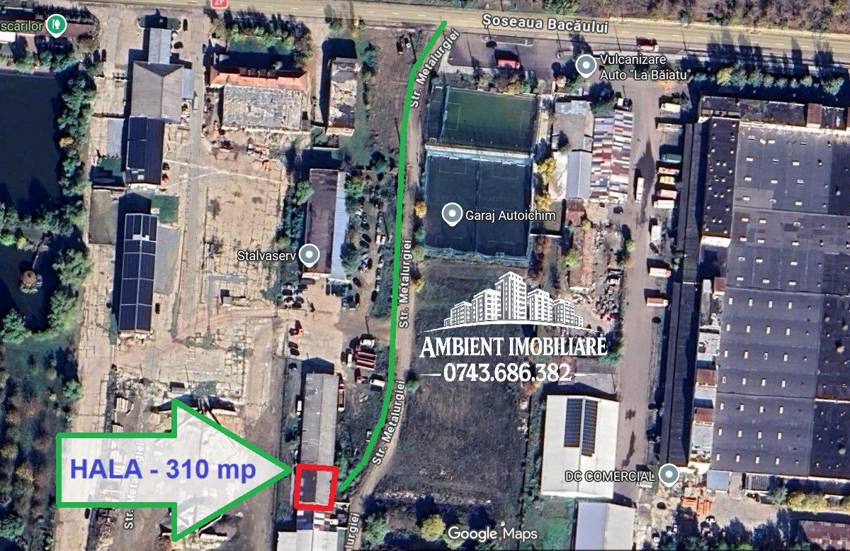 HALĂ DEPOZITARE sau ATELIER, teren 310 mp, VASLUI - zona Industrială; - Poză 8