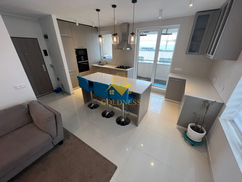 2 camere open space, modern mobilat, parcare subterana,AC,Pet Friendly - Poză 2