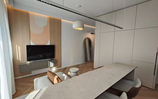 Apartament modern 3 camere | Living Open Space | Balcon | Complet utilat - Poză 3