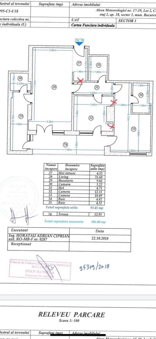 3 camere + parcare MRS Residence Baneasa IM502 - Poză 20