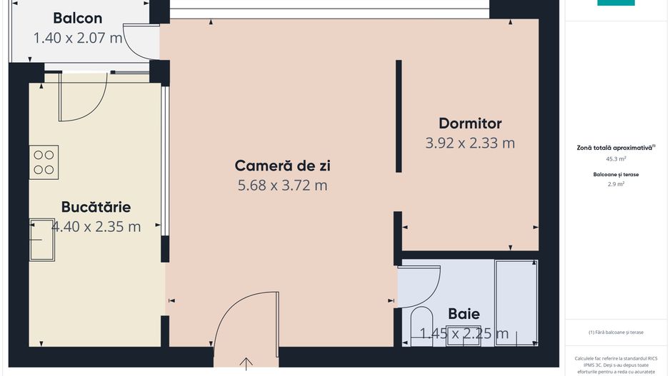 Apartament de inchiriat, Cloud9 - Poză 7