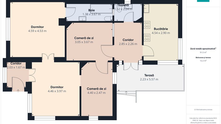 Casă cu 4 camere, în localitatea Gurahonț, Arad - Poză 12