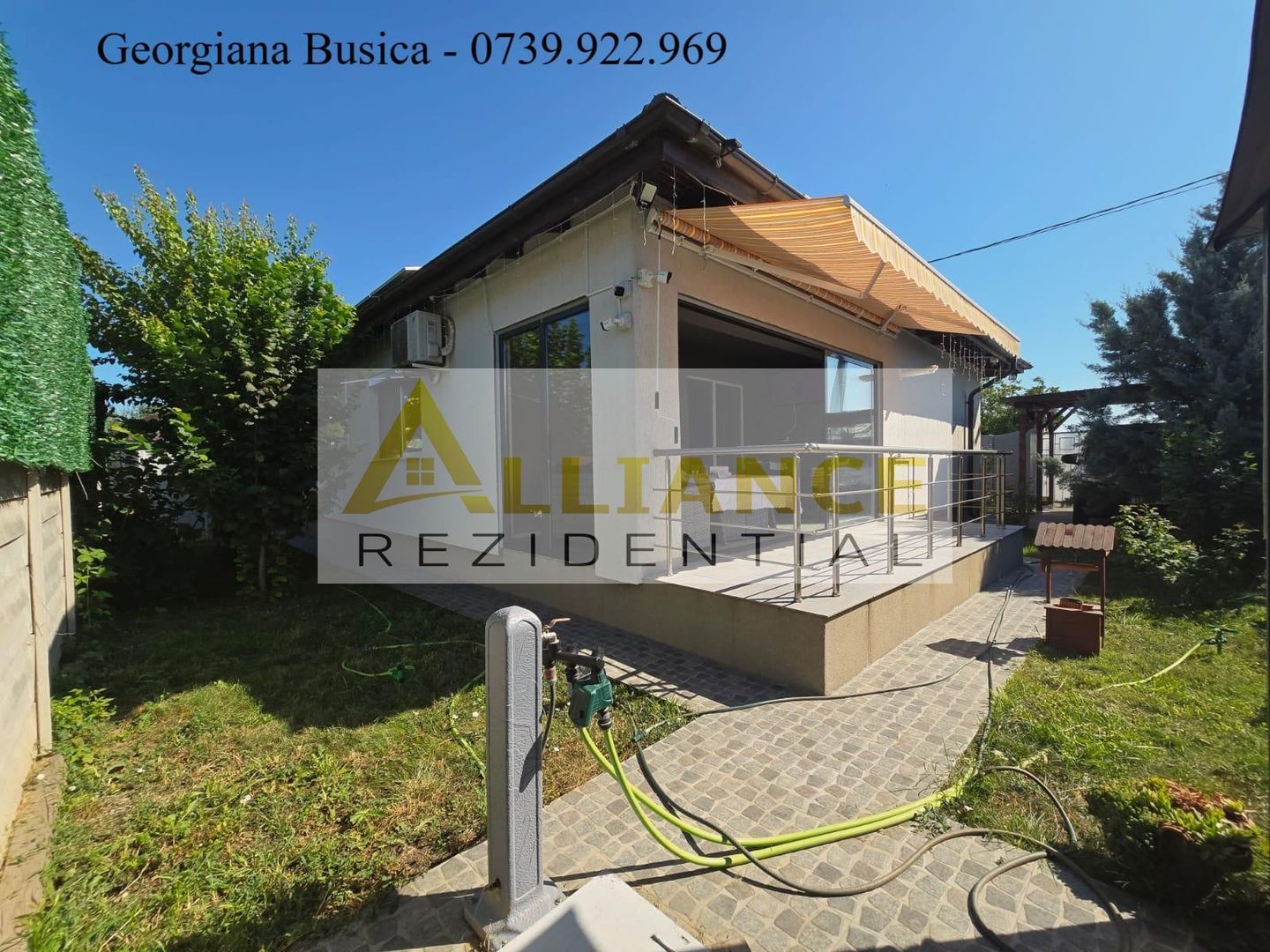 Casa individuala mobilata utilata ||3 camere 1 baie || teren 300mp - Poză 1