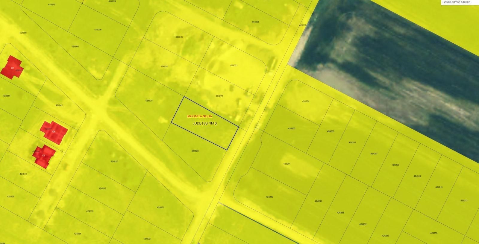 COMISION 0% | Teren Intravilan | Mosnita Noua | 738 mp | Front 27 mp - Poză 2