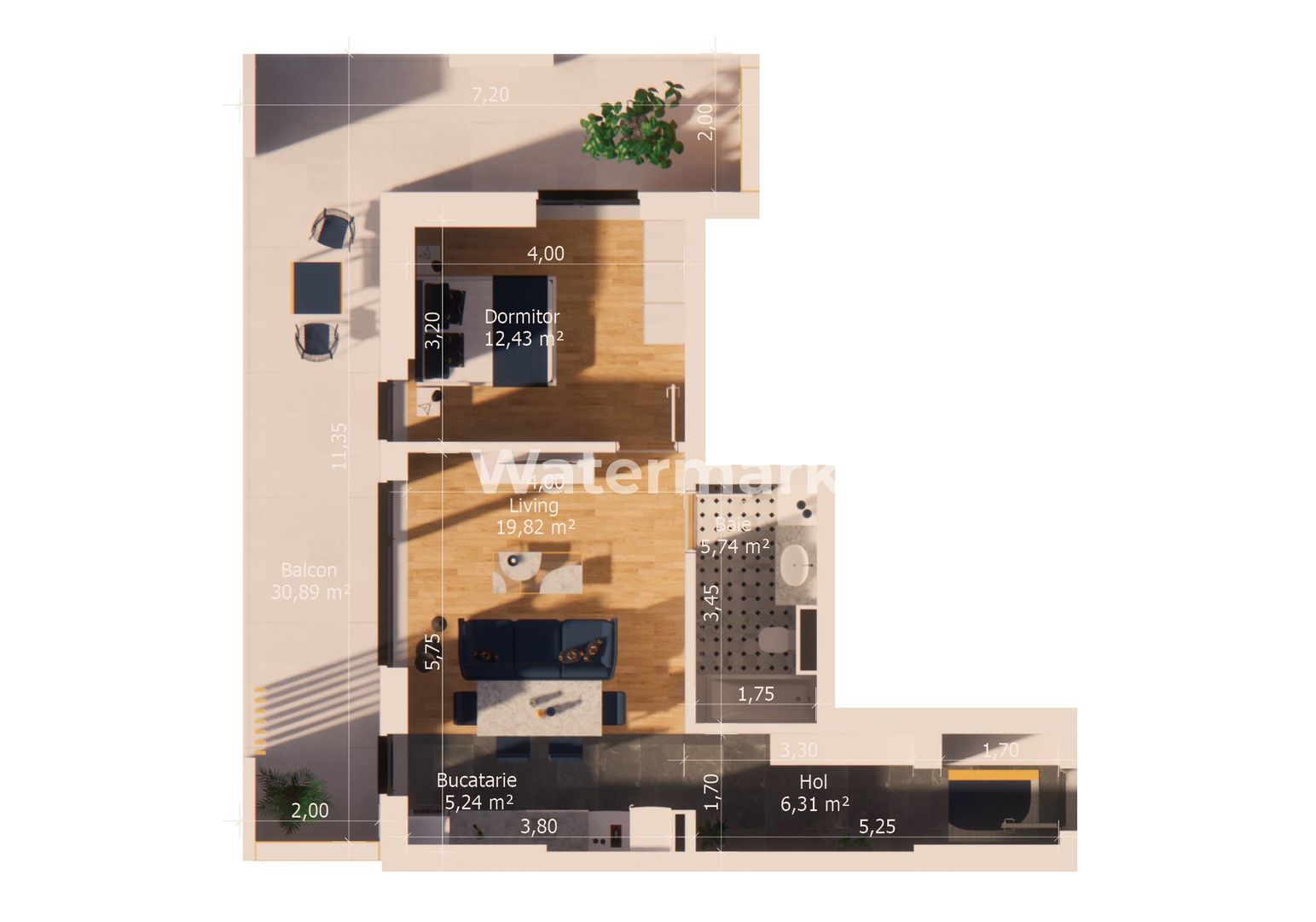 Apartament 2 camere - Poză 1