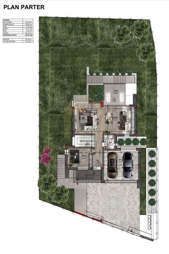 Vanzare teren cu proiect autorizat, Făget, zona Vila Tusa - Poză 12