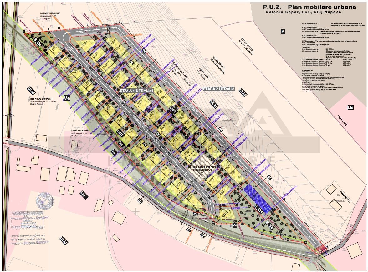 Teren cu PUZ aprobat - Colonia Sopor - Ansamblu reglementat - Poză 1