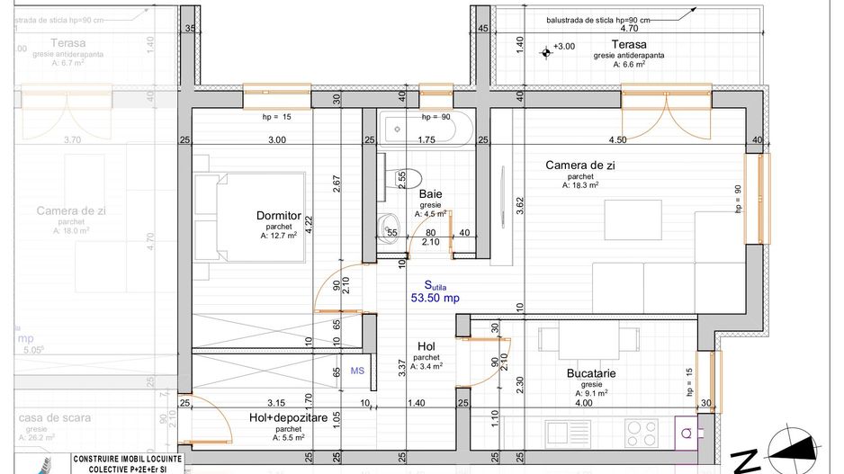Giroc-Eso | Apartamente decomandate | Gradina proprie | Loc de parcare inclus - Poză 15