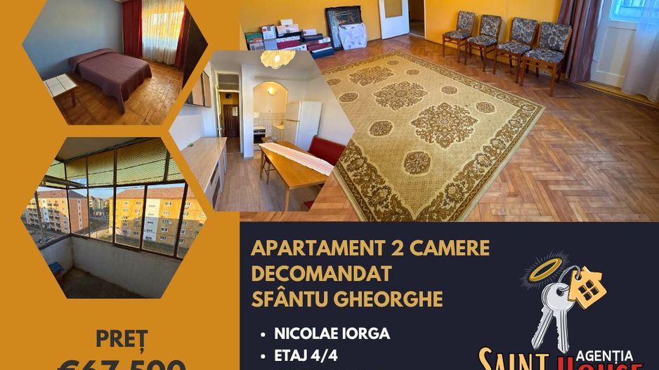 Apartament 2 camere decomandat 54,9 M² Nicolae Iorga - Poză 1