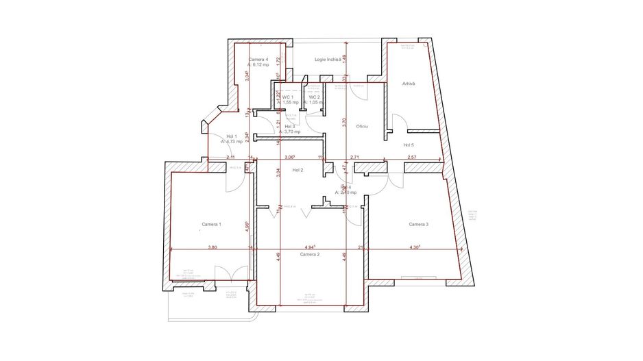 Apartament cu farmec istoric, 120 mp, în inima Clujului – Strada Eroilor - Poză 7