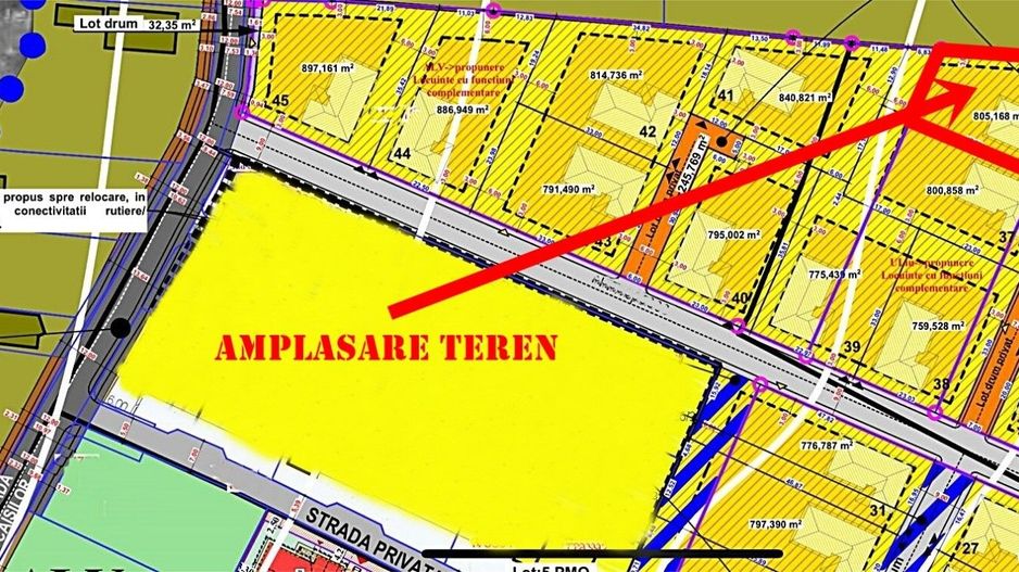 Teren intravilan 805 mp de vânzare pe strada Caișilor, Oradea - Poză 1