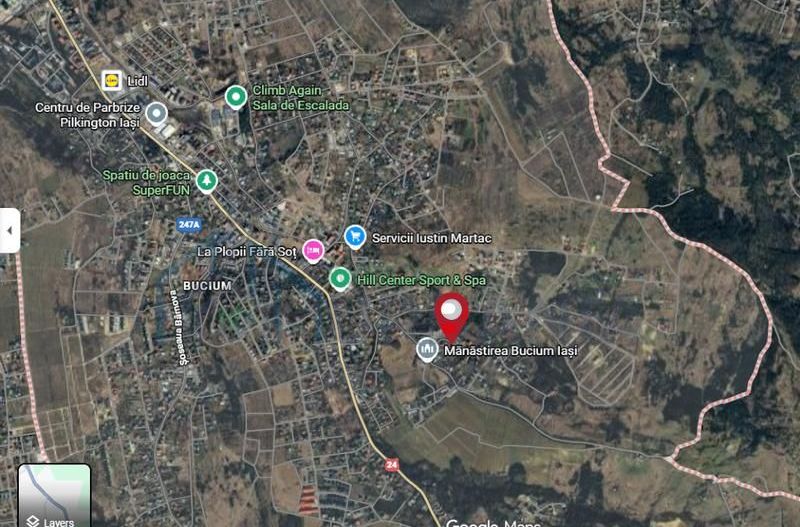 Teren intravilan 5000 mp cu front stradal 50 mp, zona Bucium, Iași - Poză 2