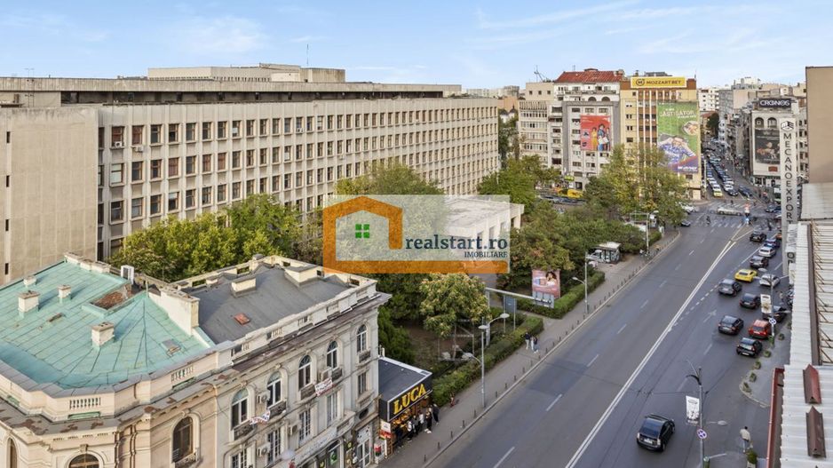 Pta Romana, Vedere spectaculoasa, Renovat total, inclusiv instalatii - Poză 12