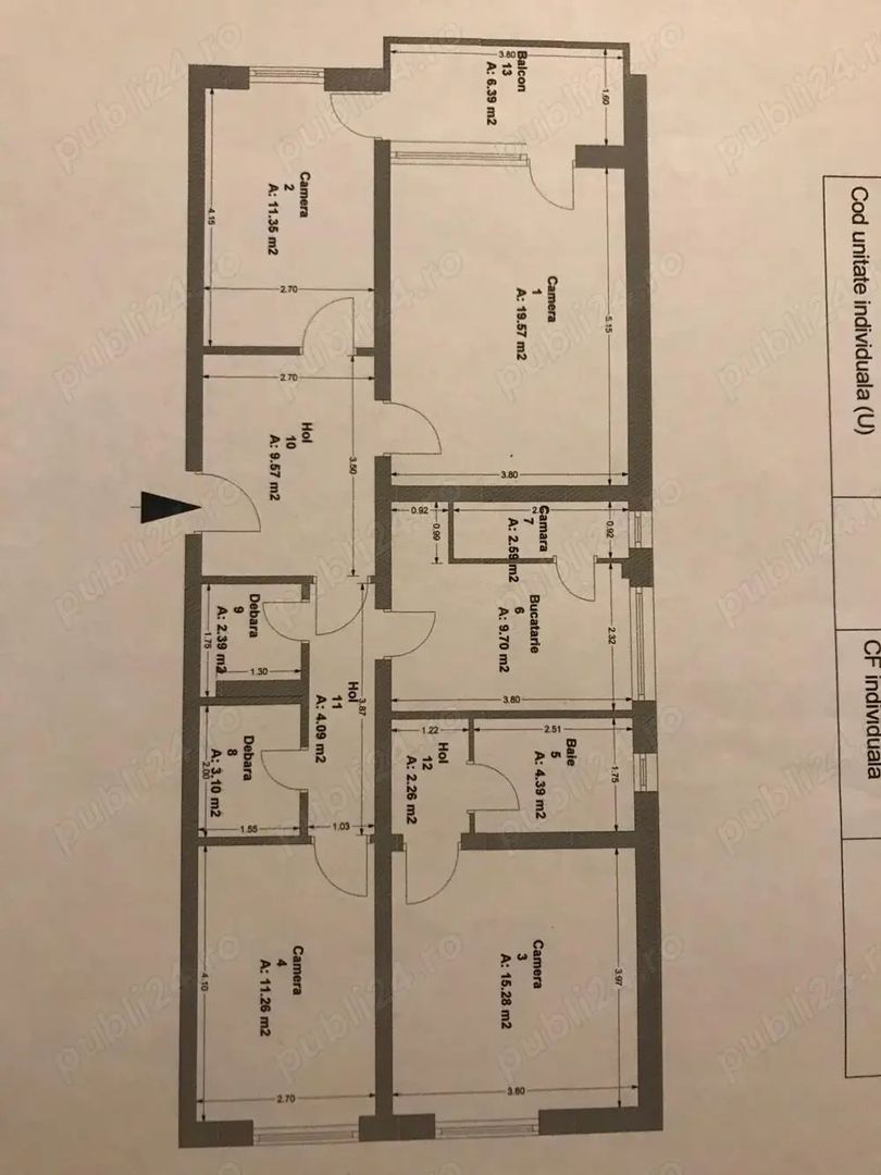 Apartament Vatra Luminoasa/Parcul Național - Poză 9