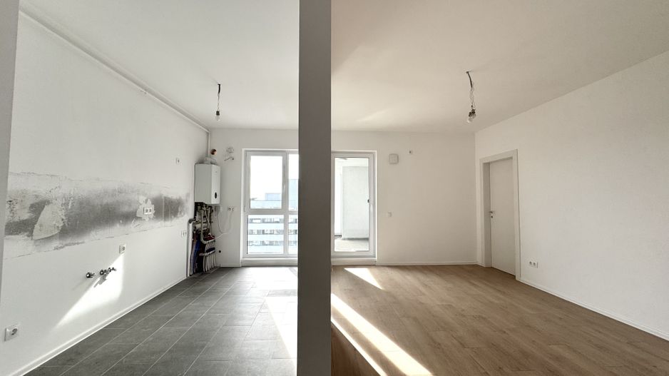 3 camere. Bucătărie Open-Space - Verdere curte interioară - Poză 11