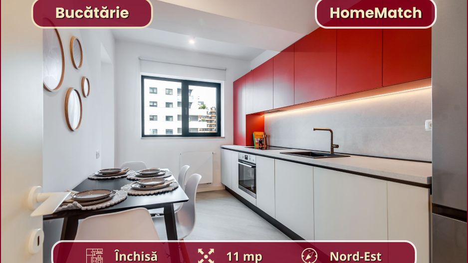 Cortina North || 2 Dormitoare || Amenajat premium || Comision 0% - Poză 5