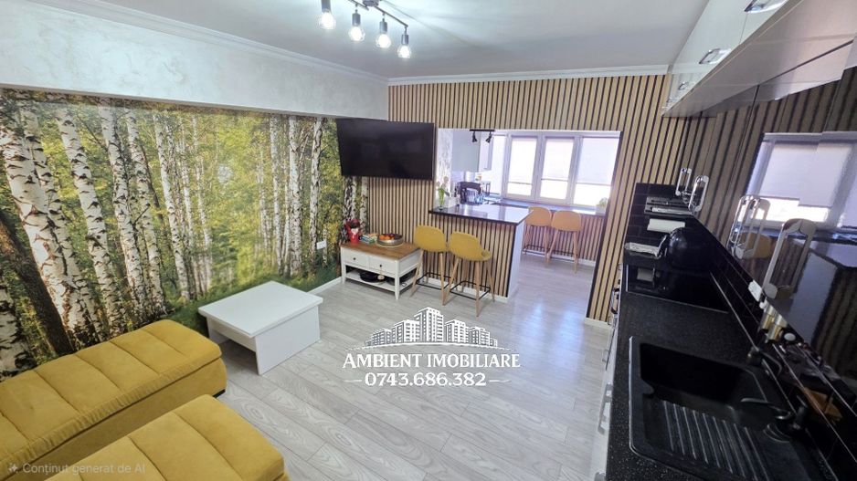 Apartament cu 3 camere, etaj 2, mobilat și utilat, VASLUI zona Crucea-Gării; - Poză 3