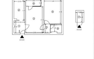 Apartament 2 camere Complexul Studentesc-CENTRALA - Poză 14