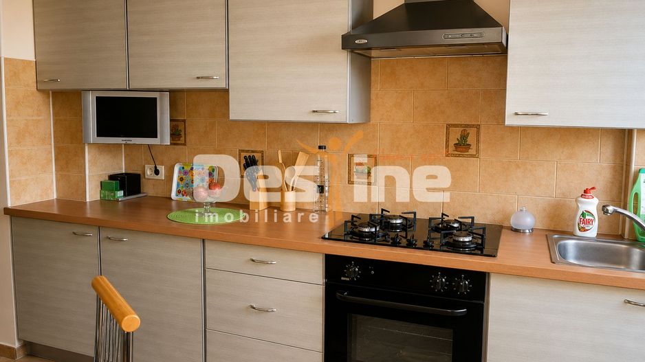 De vânzare apartament 3 camere decomandat, complet mobilat și utilat – - Poză 9