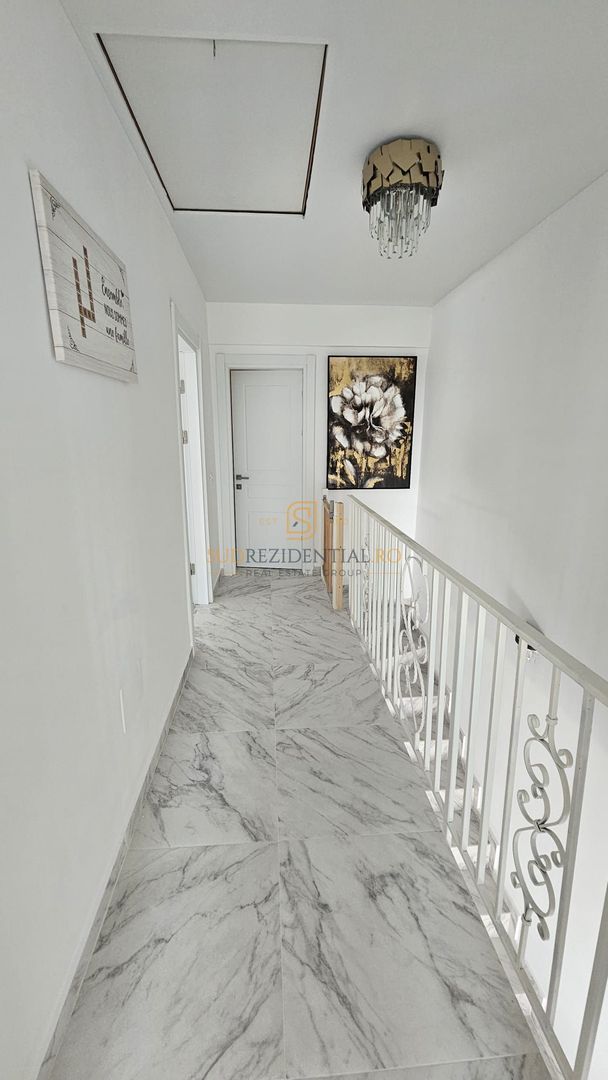 Duplex 3 camere/ Mobilat și utilat/ Curte 156 mp/ Comuna Berceni - Poză 17