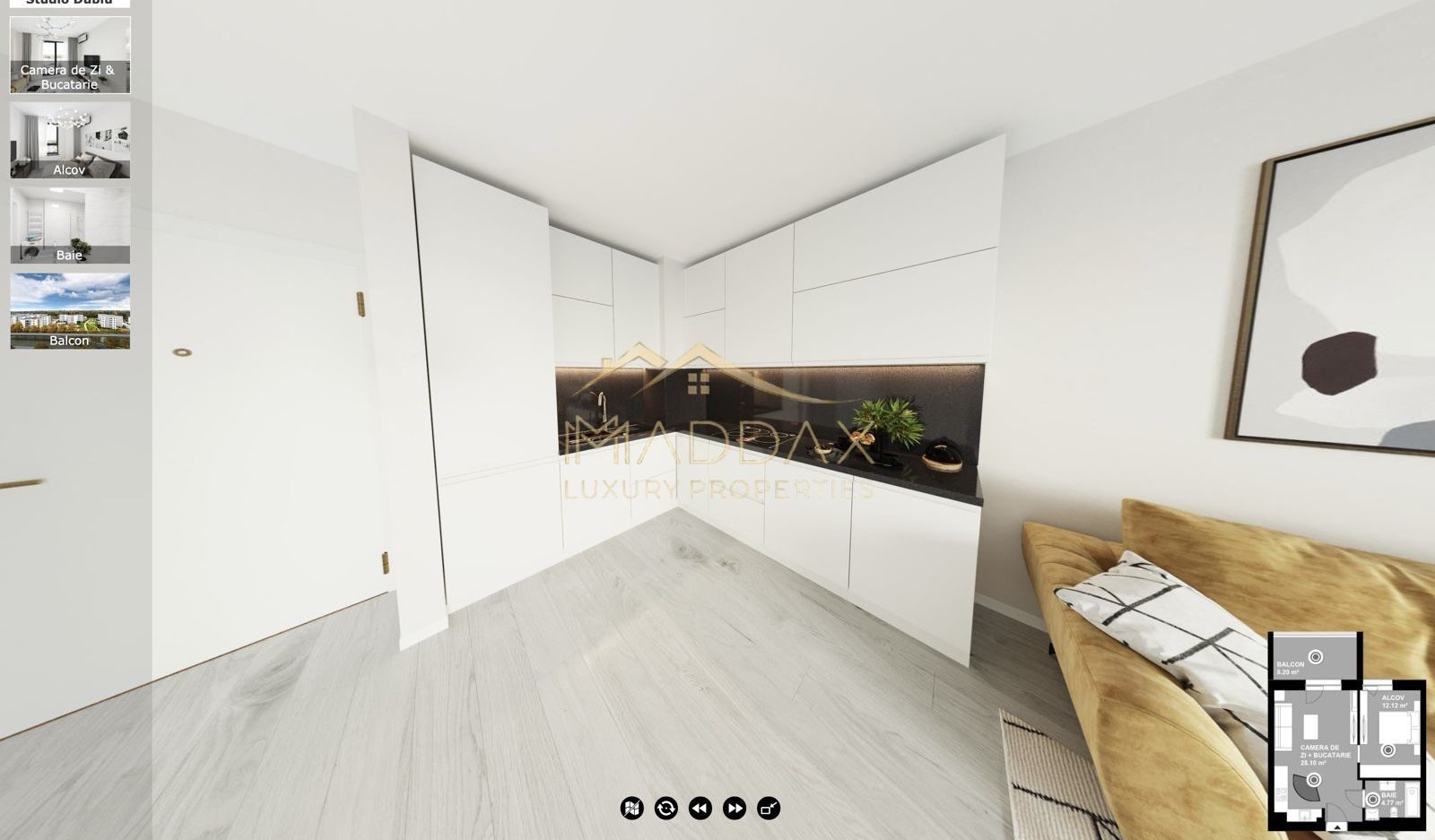 Studio Dublu *62.44mp* + Parcare // Baneasa Forest View - Poză 28