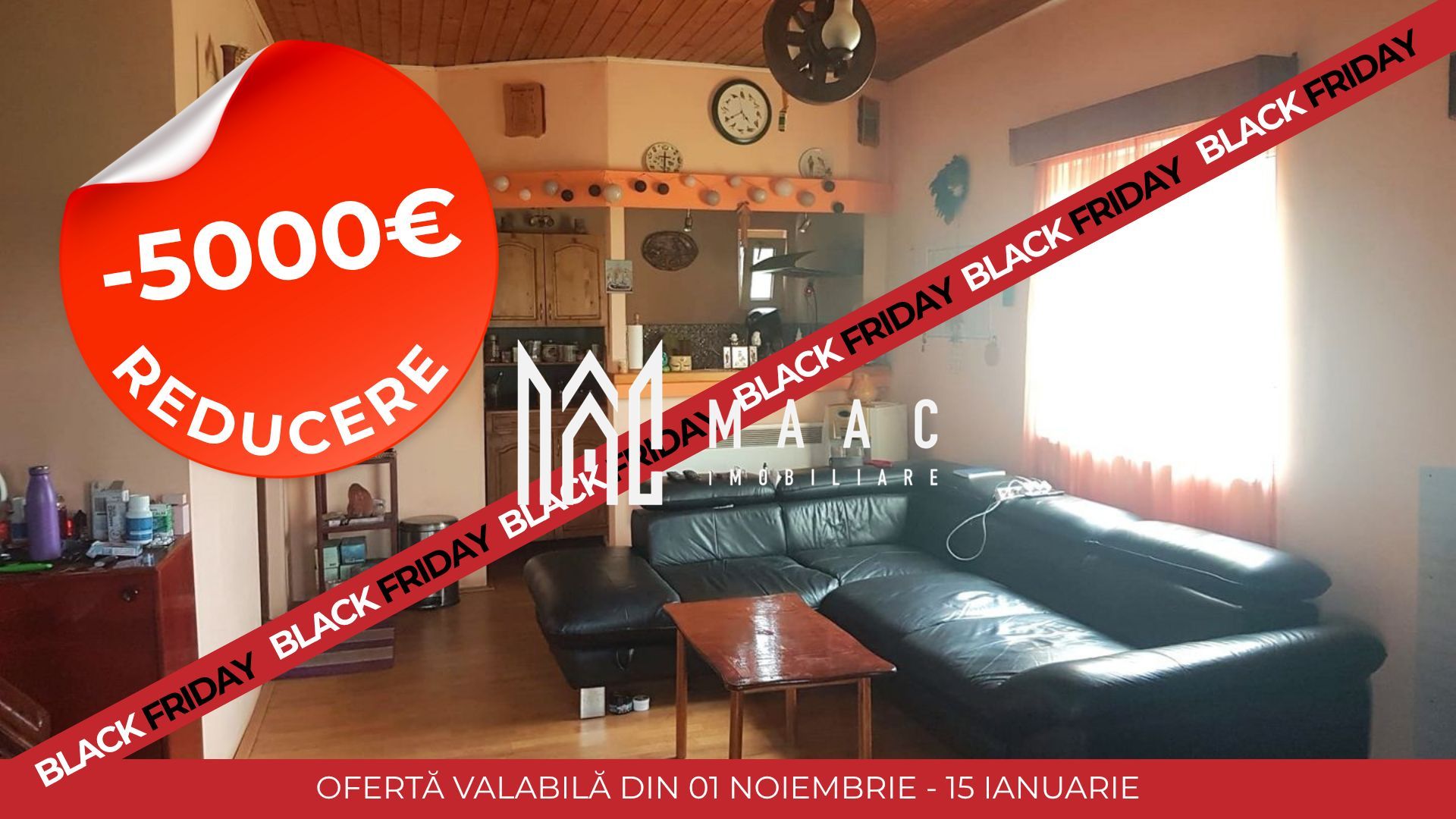 BLACK FRIDAY I Casa I Curte | Balcon | Terasa | Sibiel - Poză 1