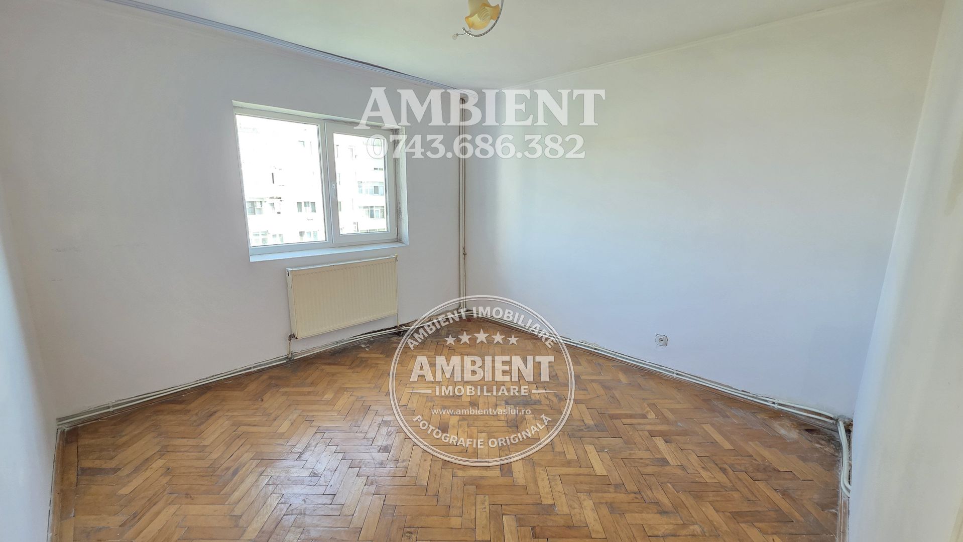 Apartament cu 2 camere, etaj 6 cu lift, VASLUI - zona CENTRU - AUROCOR; - Poză 6