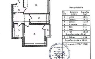 Vanzare Ap. 3 camere, 2 bai, centrala, parcare, 2020, Titan-Nicolae Grigorescu - Poză 8
