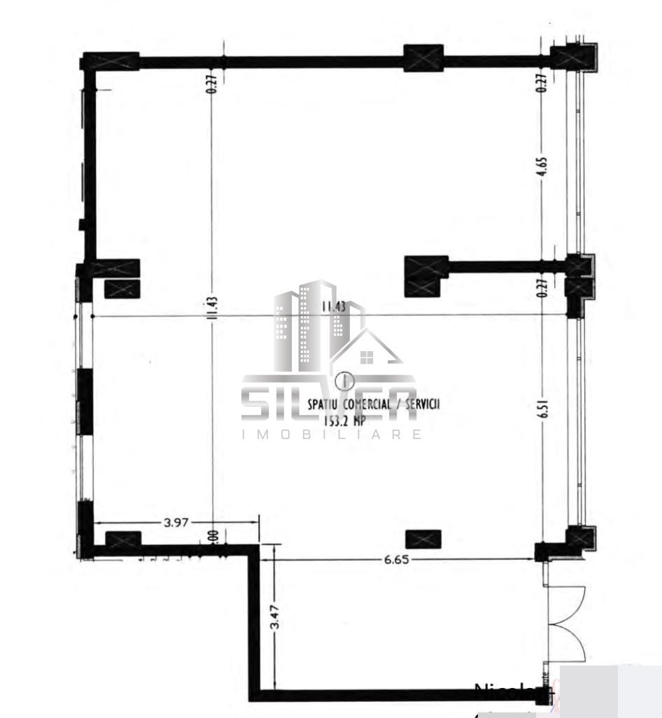 Spatiu comercial cu front stradal de 14 mp, zona strazii Fabricii! - Poză 1