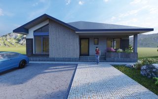 Casă individuală , parter, ansamblu rezidențial modern – Șura Mica - Poză 1