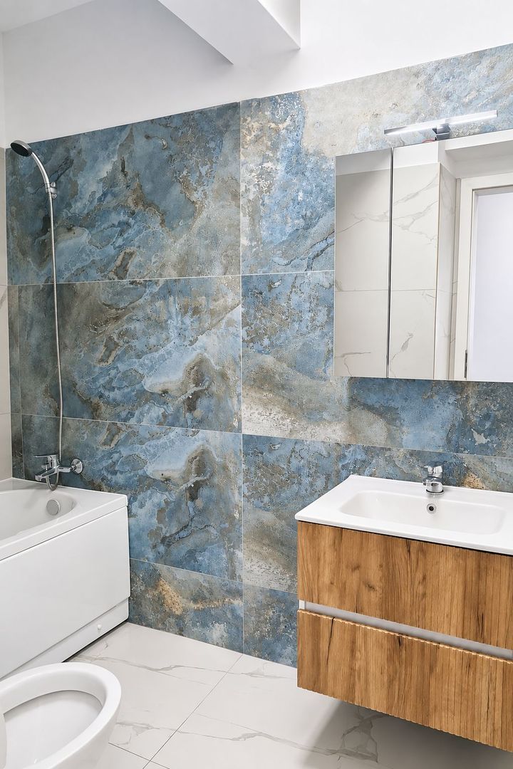 Apartament NOU mobilat 2 camere Dec 48 mp Bucium Visan 92000 euro - Poză 7