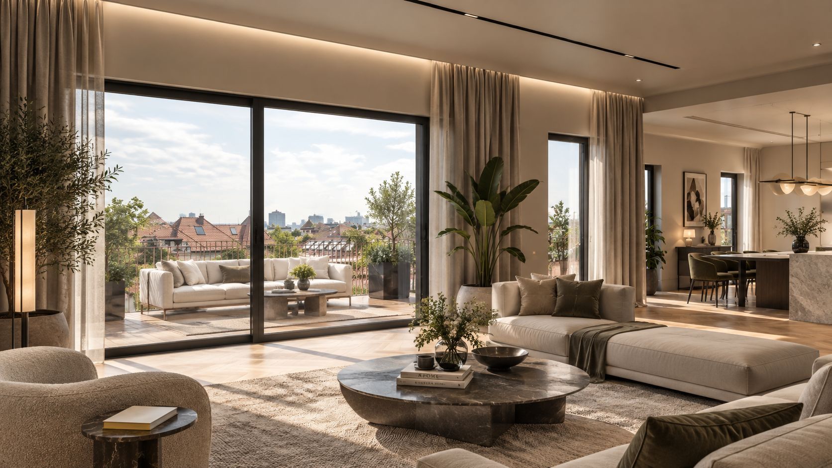 Apartament exclusivist cu 4 camere și terasă în Dorobanți Capitale - Poză 1