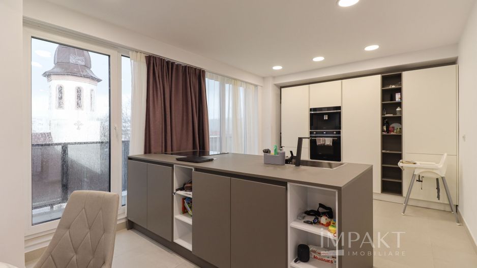 Penthouse dispus pe 2 niveluri in Dambul Rotund - Poză 4
