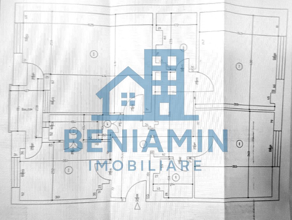 3 camere decomandat la etajul 1 in 1 Mai an 1985 centrala - Schiță 8