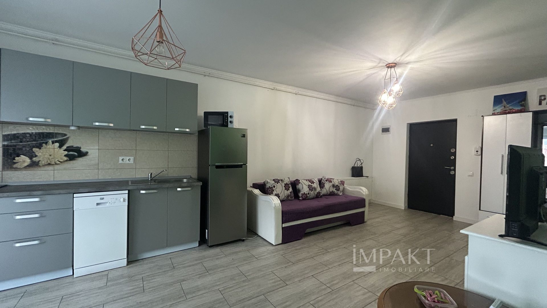 Inchiriere apartament in bloc nou, etaj intermediar + parcare - Poză 7