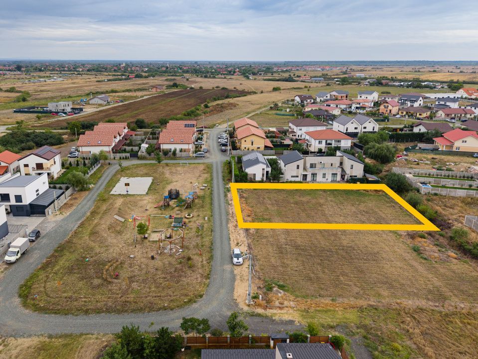 Teren 1000 mp Urseni – zonă locuită, ideal pentru casă sau duplex - Poză 6