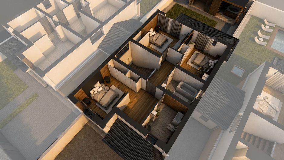Moșnița Nouă – Drumul Boilor | Case 5 camere | 130 mp | SPA / Piscină - Poză 19
