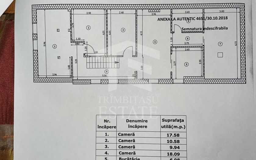 Bucurestii Noi - Chitila Ap 3  camere la curte, terasa, comision 0% - Schiță 20