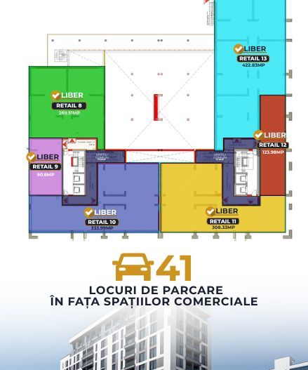 Spații comerciale/office clasa A Cloud 9 - Poză 2