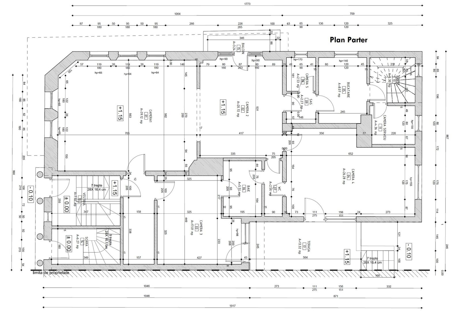 Vila Primaverii 985 mp desfasurati teren 390 mp 38 ml deschidere D+P+3 - Poză 8