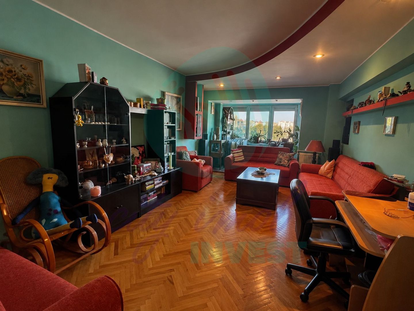 2 camere | Bd. Unirii | 79 mp | Decomandat | Vedere liberă | Etaj 1 - Poză 2