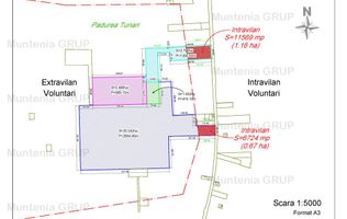 Oportunitate unica investitie ! Pipera 35,24 Ha. teren partial in intravilan